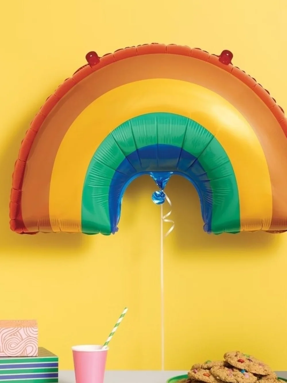 Large Traditional Rainbow Foil Balloon- Spritz